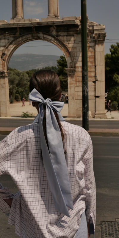 Versatile Baby Blue Scarf