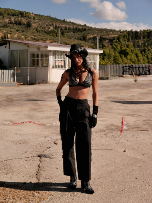 Black Pants - Fringes