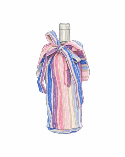 Multi-Colored Wine Case - Shirt's Sleeve