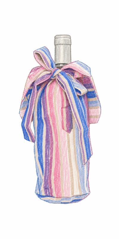 Multi-Colored Wine Case - Shirt's Sleeve
